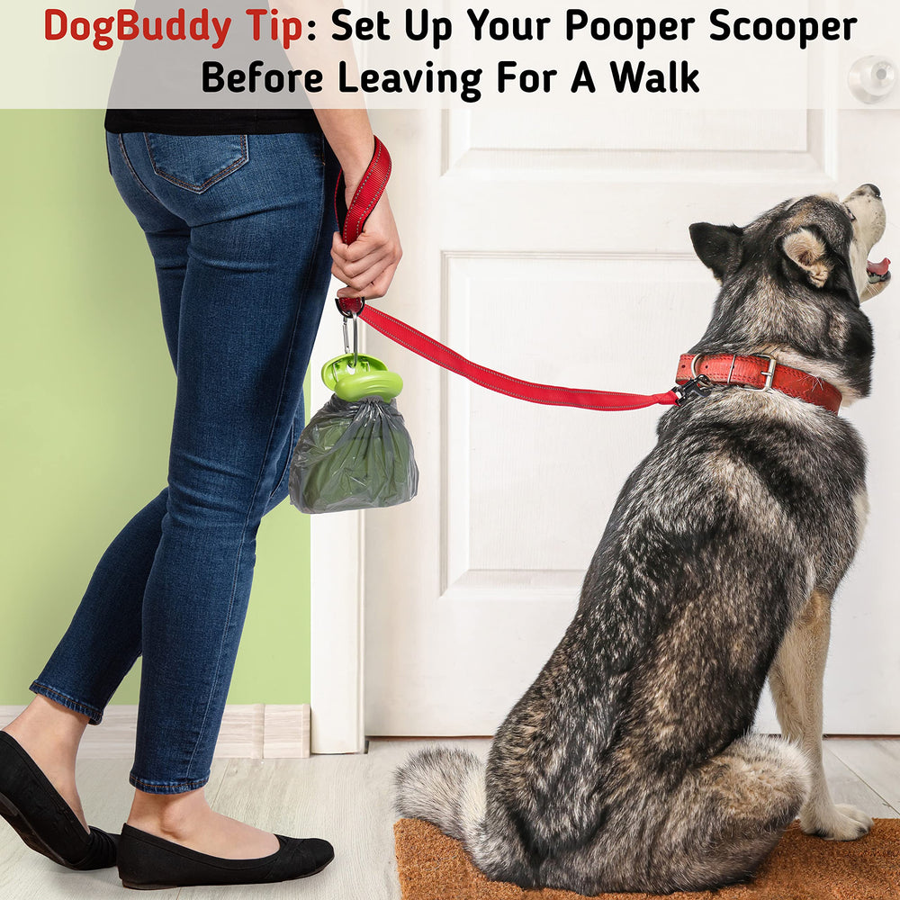 DogBuddy bolsas para desechos incluidas para desechar higiénicamente