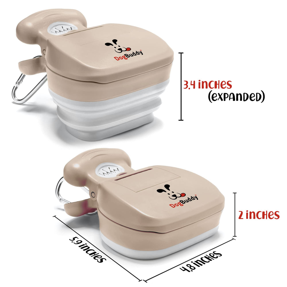 DogBuddy design ergonomique, utilisation facile lors des sorties quotidiennes.