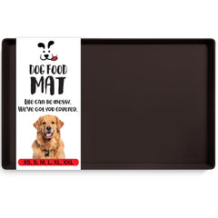 DogBuddy mat para alimentos y agua con borde alto que evita derrames