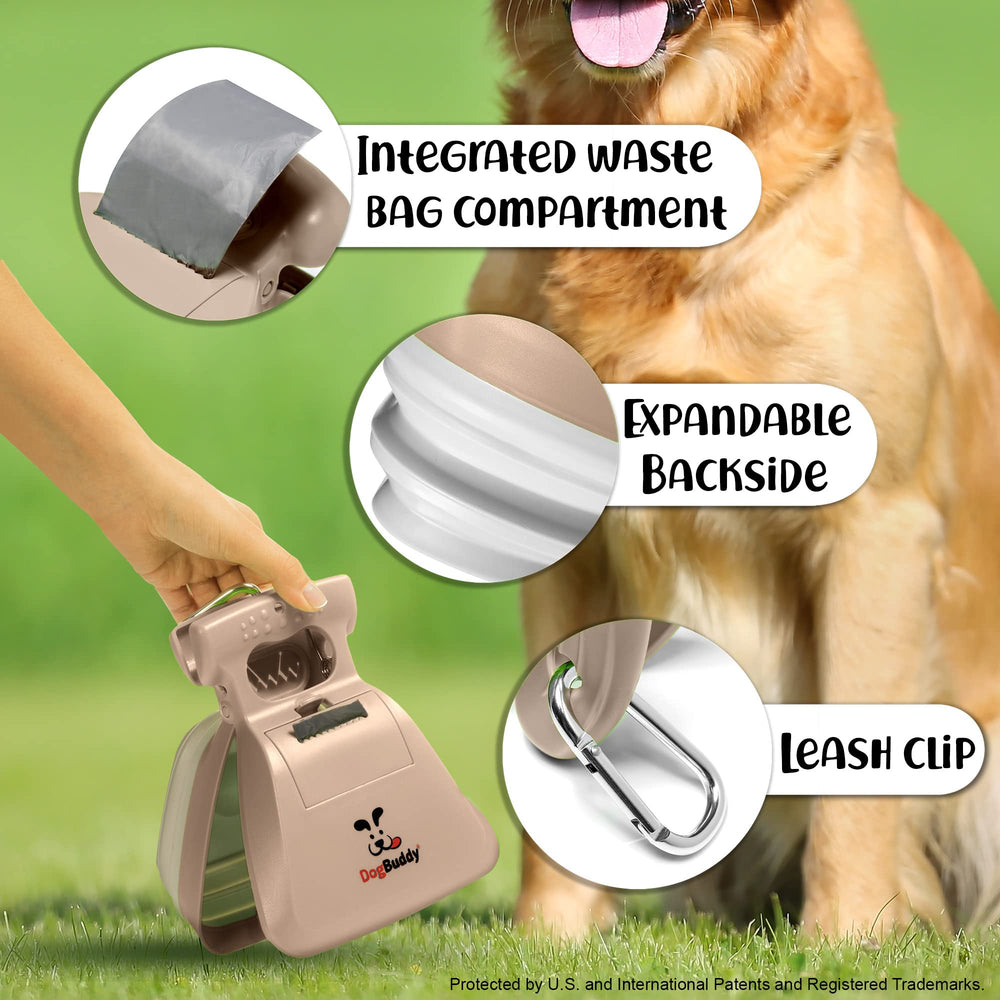 DogBuddy materiales duraderos, uso diario en exteriores sin desgaste.