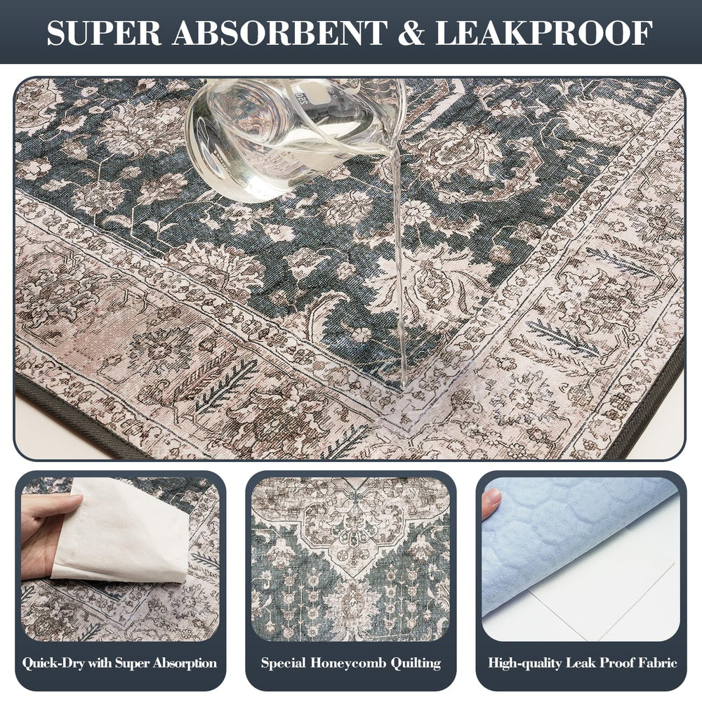 Dogcator alfombrilla absorbente de secado rápido para entrenamiento diario.