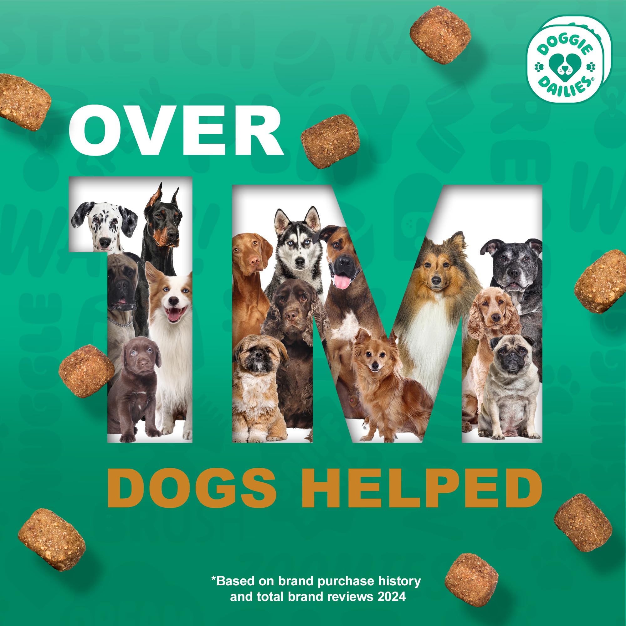 Doggie Dailies palatabilidad probada para aceptación por perros exigentes