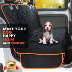 Doggie World hamaca para perros trasero facilita viajes cómodos y seguros.