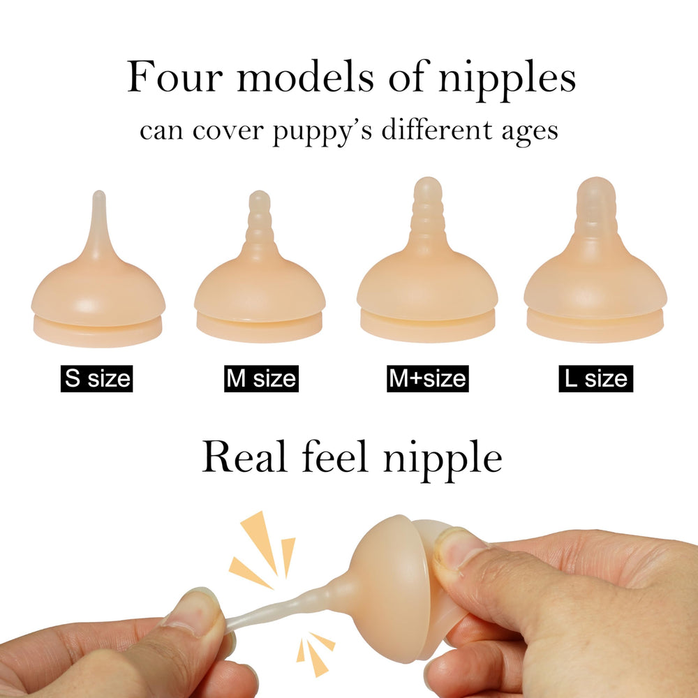 Doggiema chupete silicona talla S suave para cachorros pequeños