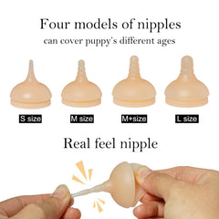 Doggiema chupete silicona talla S suave para cachorros pequeños