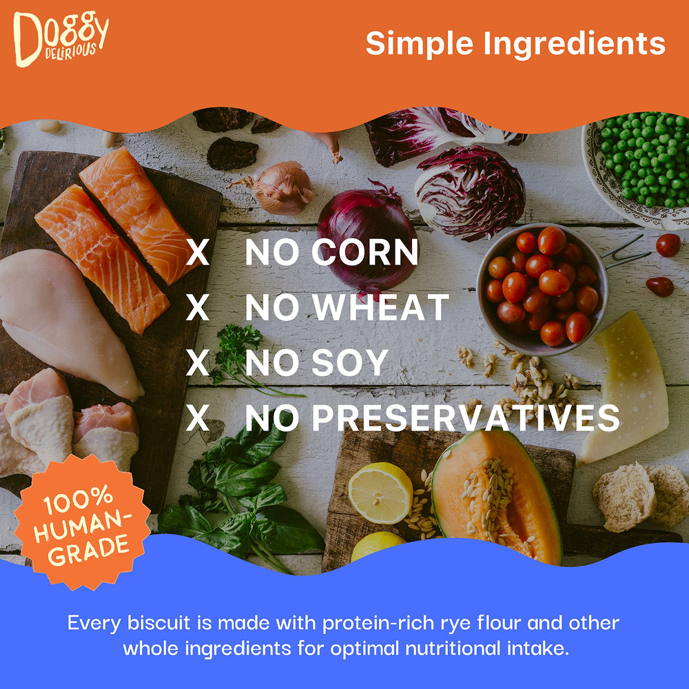 Doggy Delirious ingredientes, combinación de componentes seleccionados para perros
