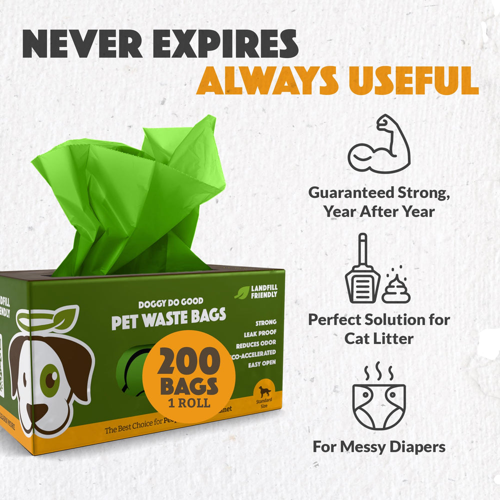 Doggy Do Good bolsas-desechos-perro-200-unidades caja lista para llevar