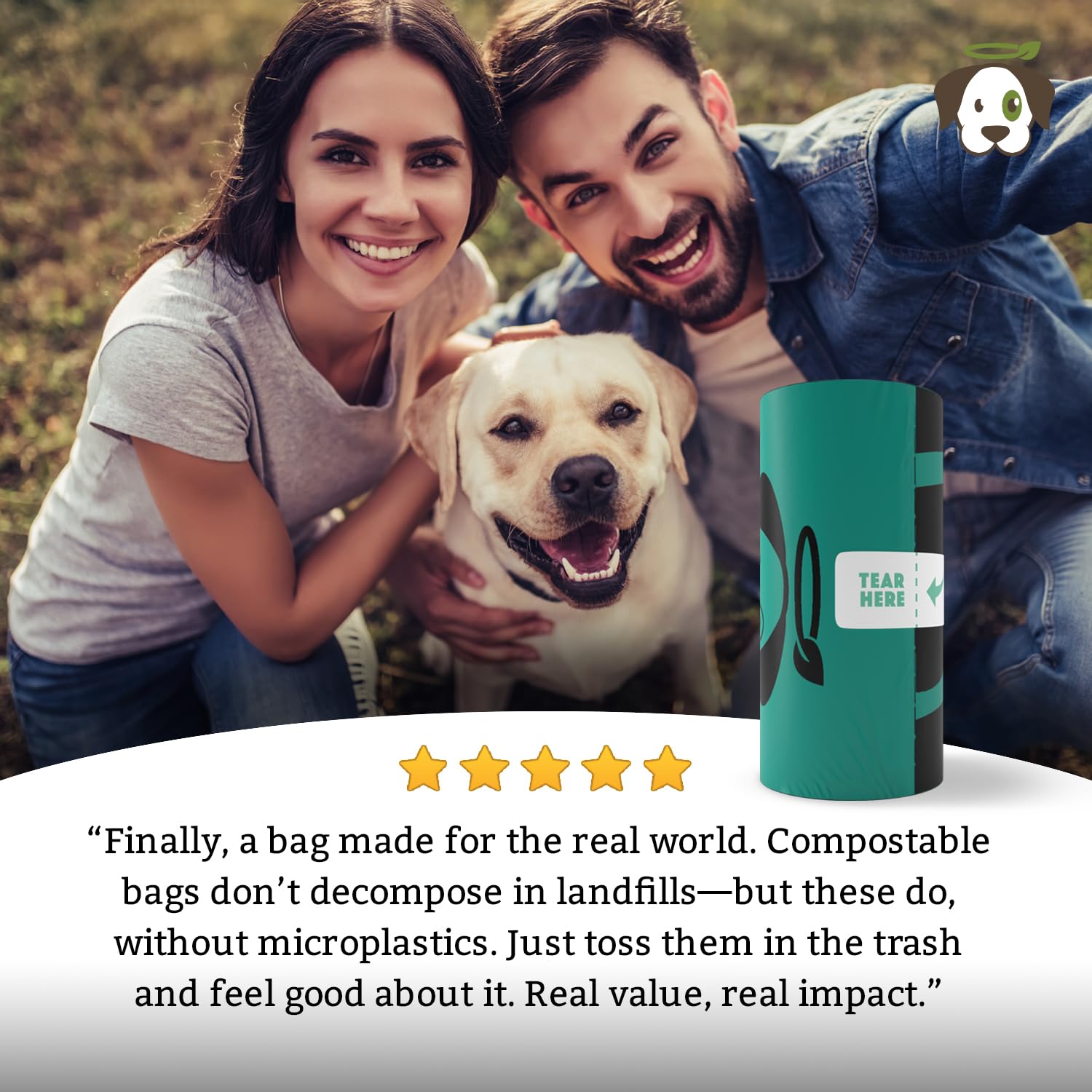 Doggy Do Good Next: paquete de 300 unidades para llevar a cualquier lugar.