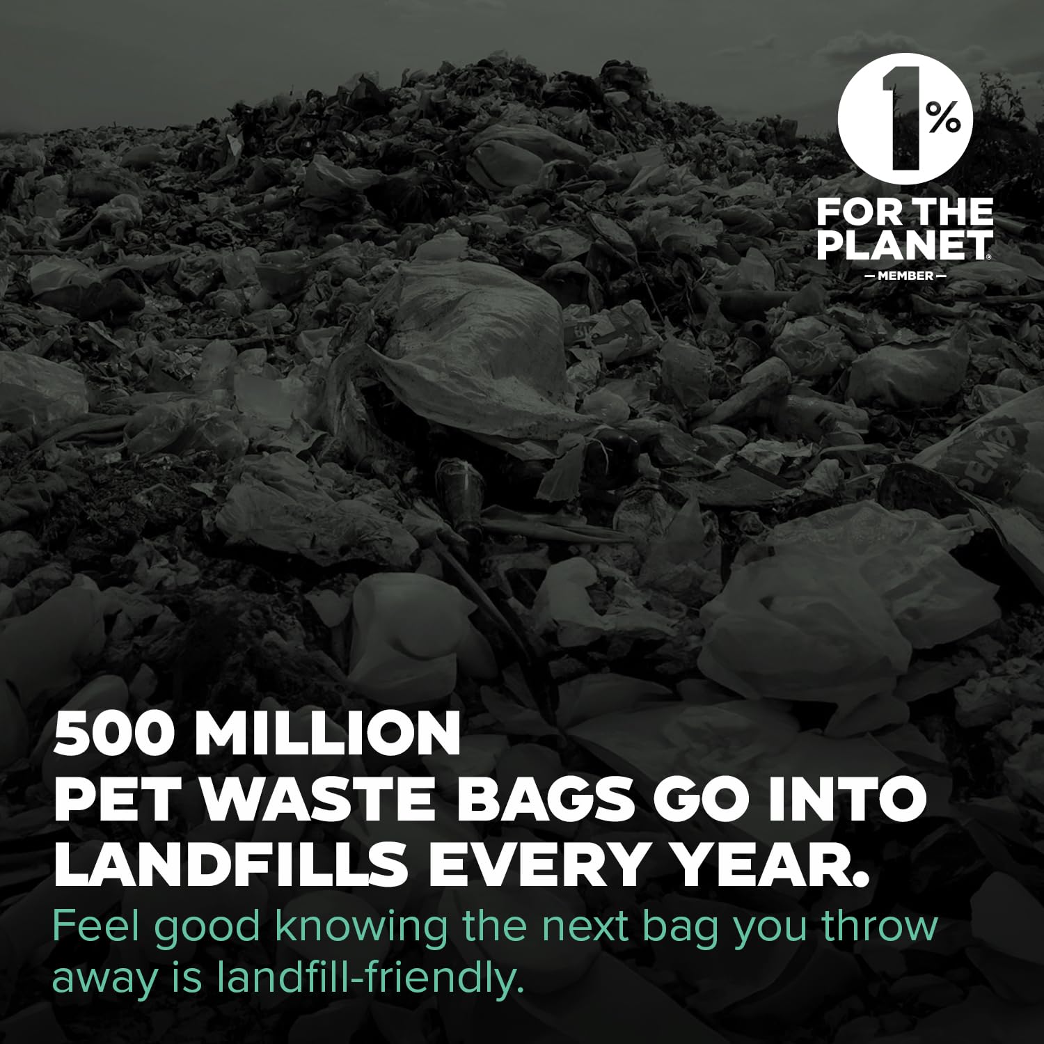 Doggy Do Good Next: bolsas recicladas al 65% para apoyar el planeta.