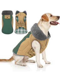 Doglay jaqueta impermeable para perros protege de la lluvia durante paseos