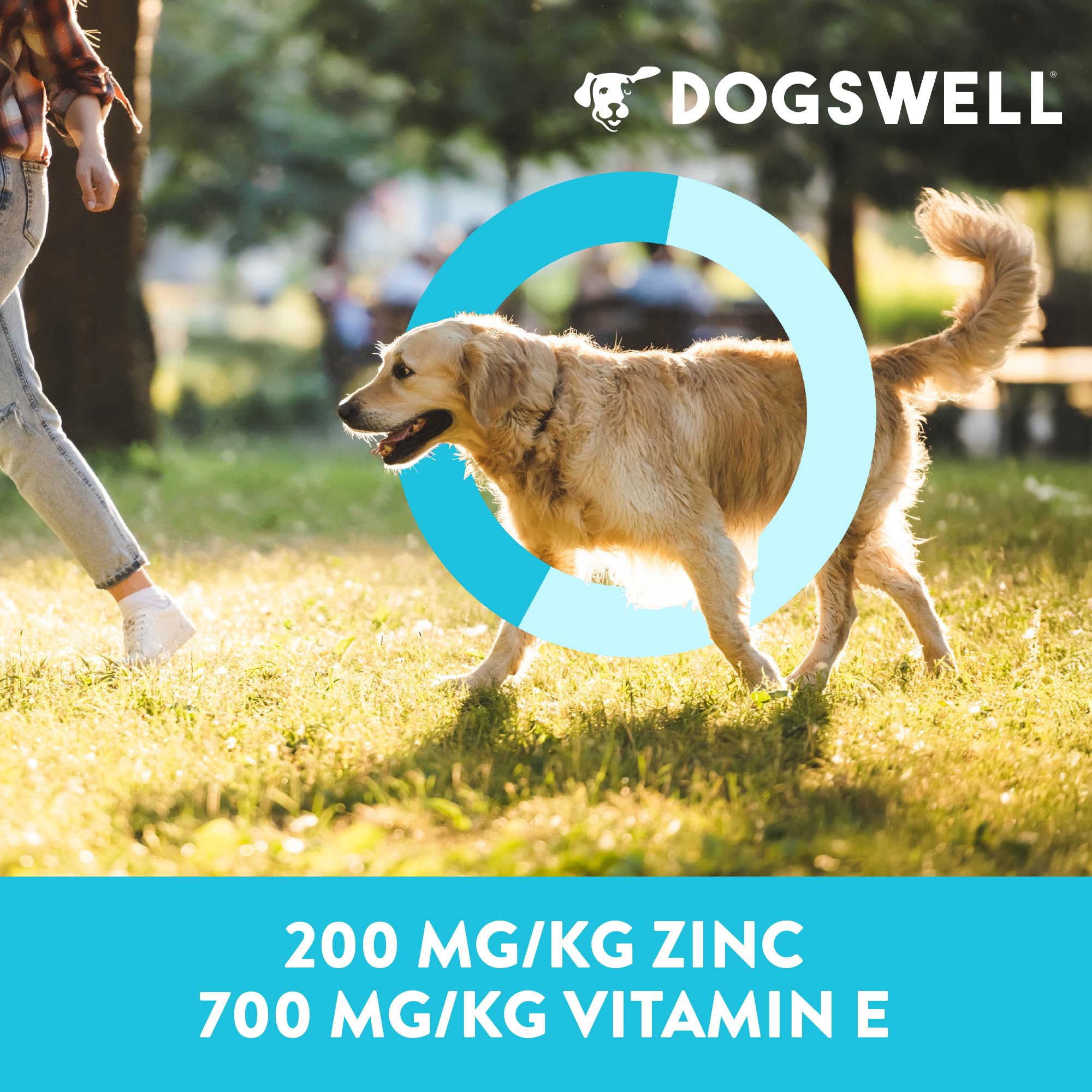 DOGSWELL Biotina y zinc para piel y pelaje saludables