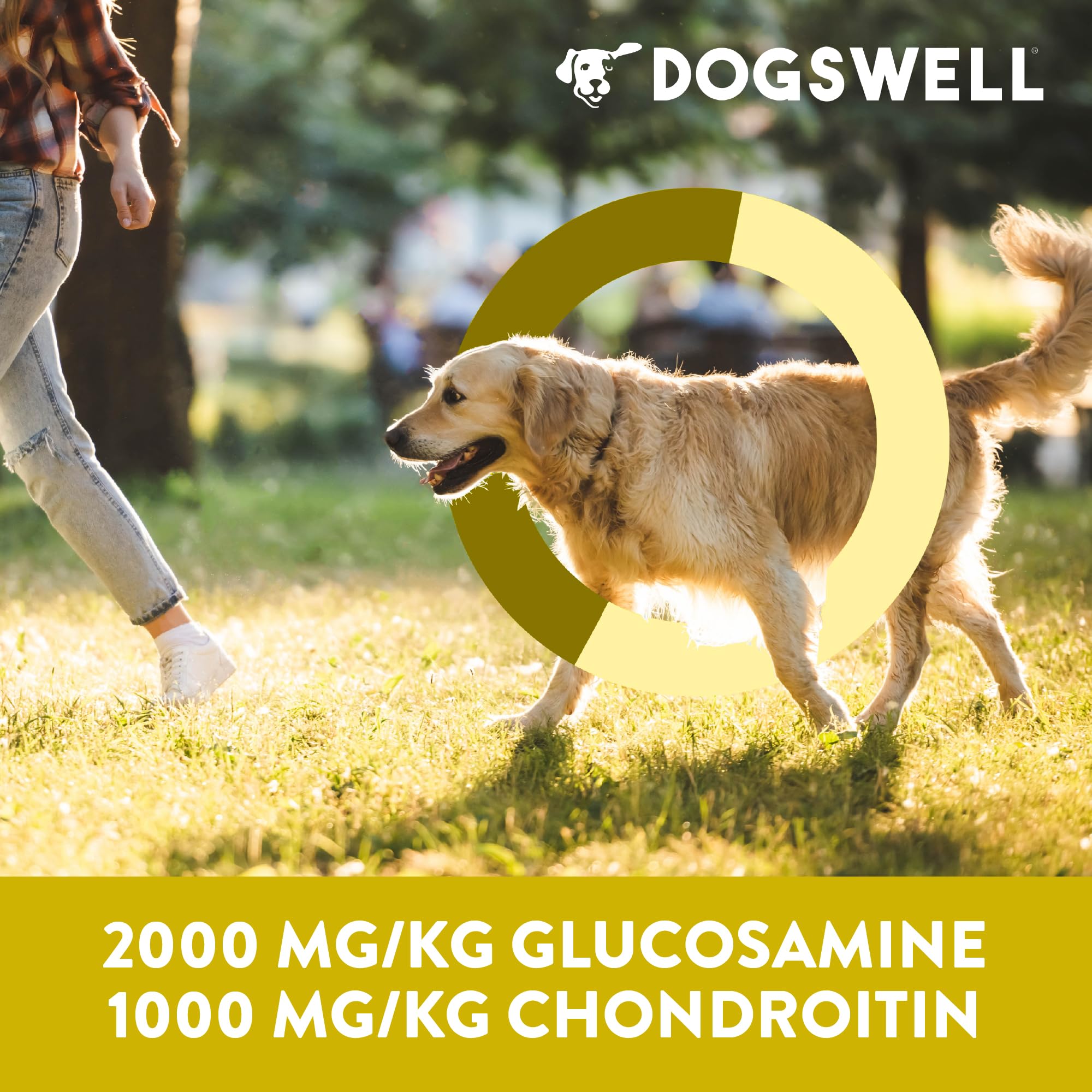 Dogswell Hip y Joint Grillers, hecho en Estados Unidos.
