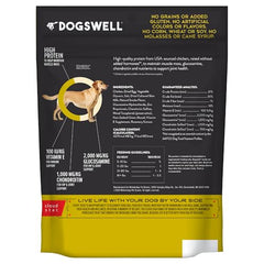 Dogswell premios de pollo, pieza individual para movilidad diaria.