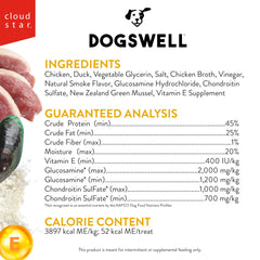 DOGSWELL con glucosamina y condroitina para caderas
