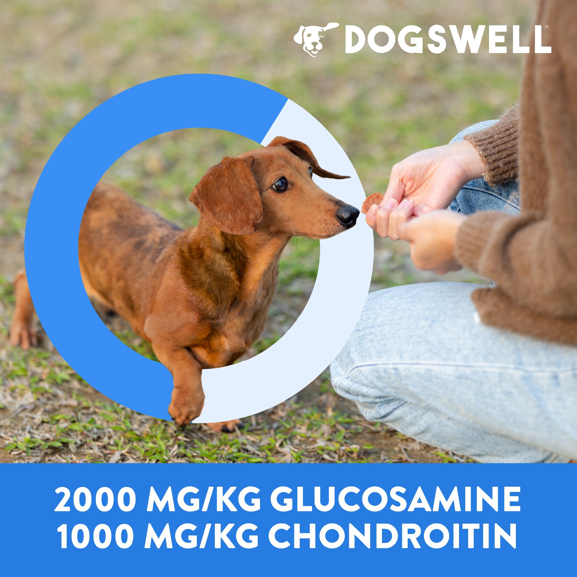 DOGSWELL sin azúcar añadida para merienda responsable.