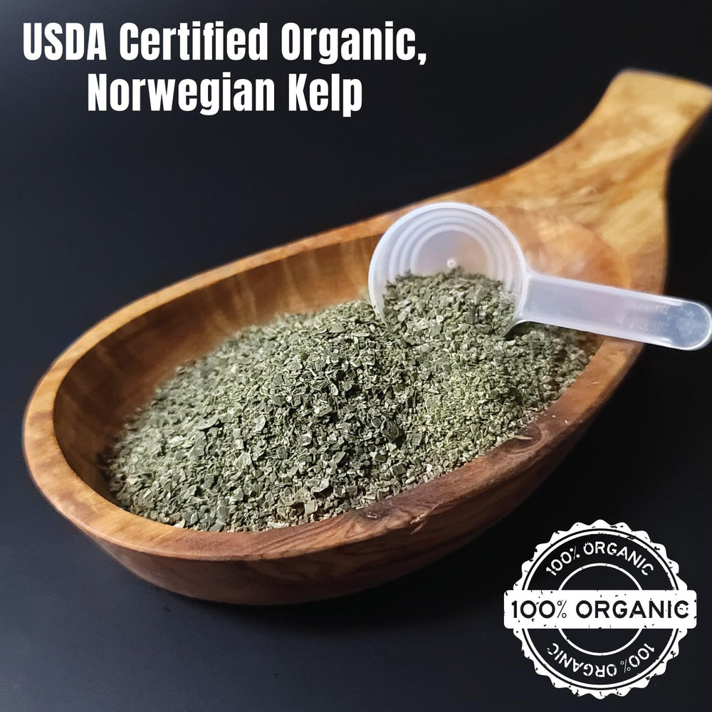 Dogzymes Alga Noruega Orgánica, pelaje sano, ayuda a la piel y brillo natural.