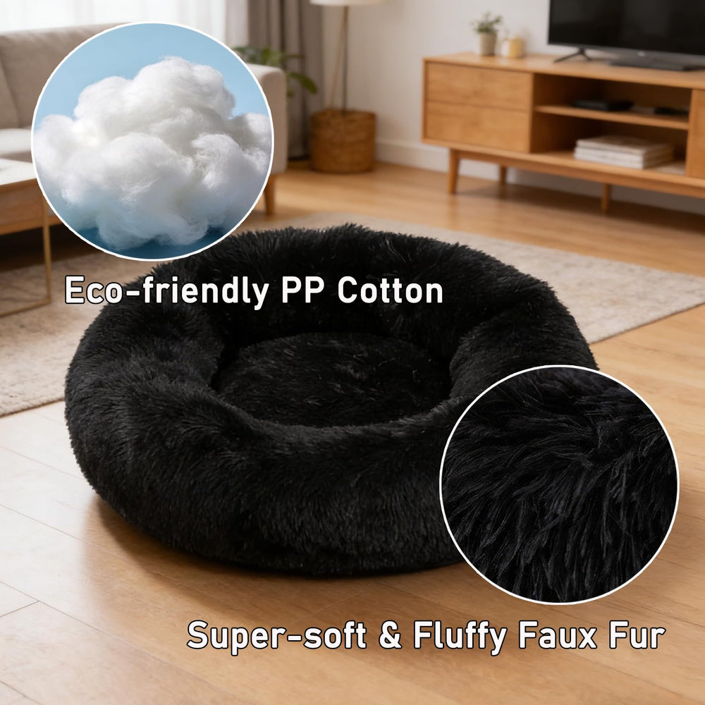 Doimier Cama Donut con funda removible para lavado fácil.