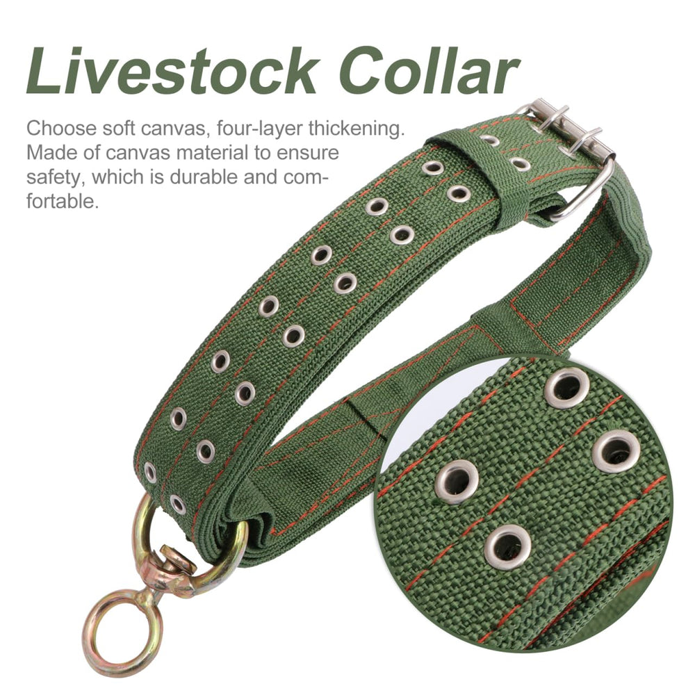 DOITOOL collar de lona para oveja, uso diario seguro.
