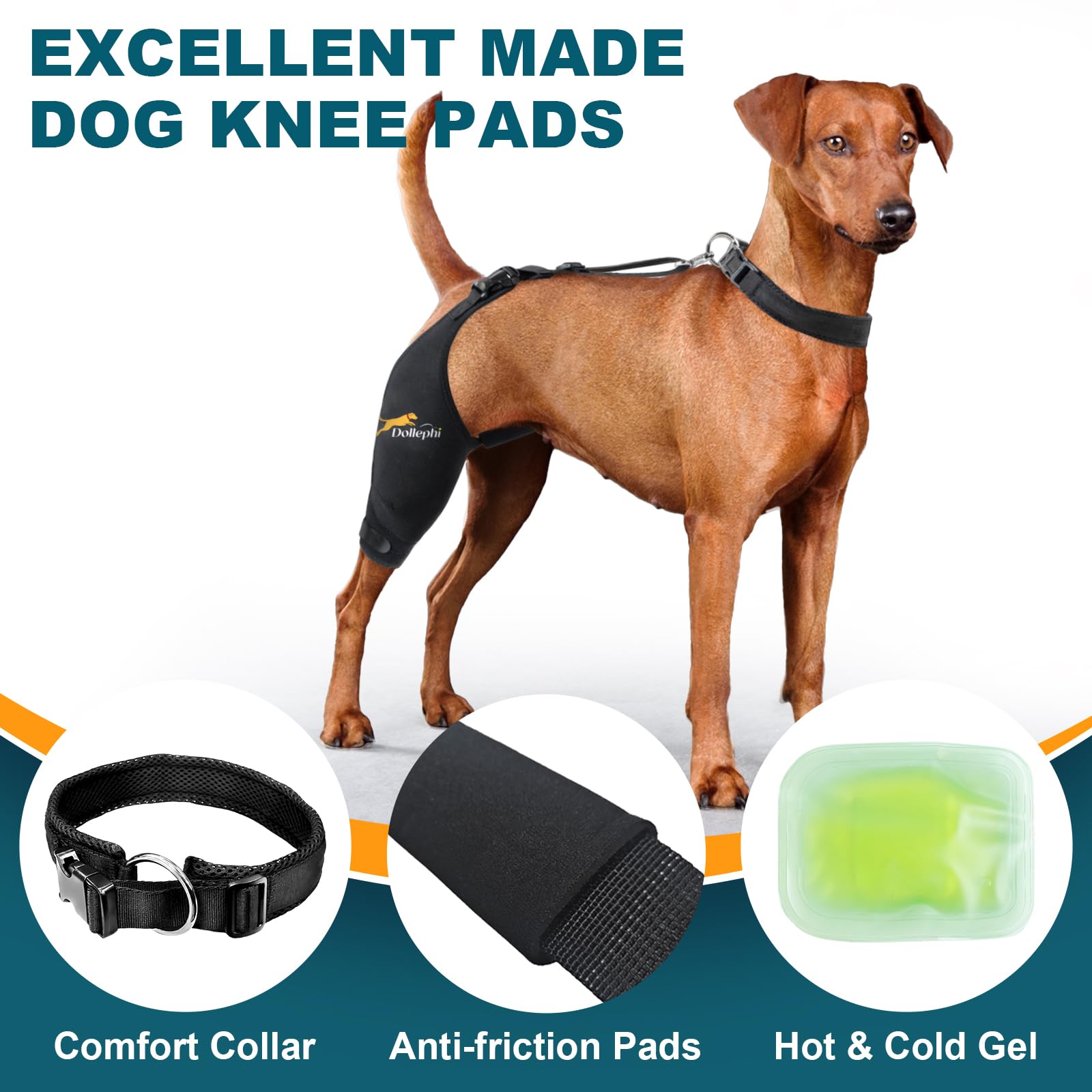 Dollephi neopreno-durable-ligero: comodidad para uso diario de la mascota.