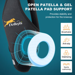 Rotula del perro se mantiene estable durante ejercicios con Dollephi.