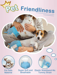 Dono Dog Diapers: bordes laterales desprendibles para cambios rápidos