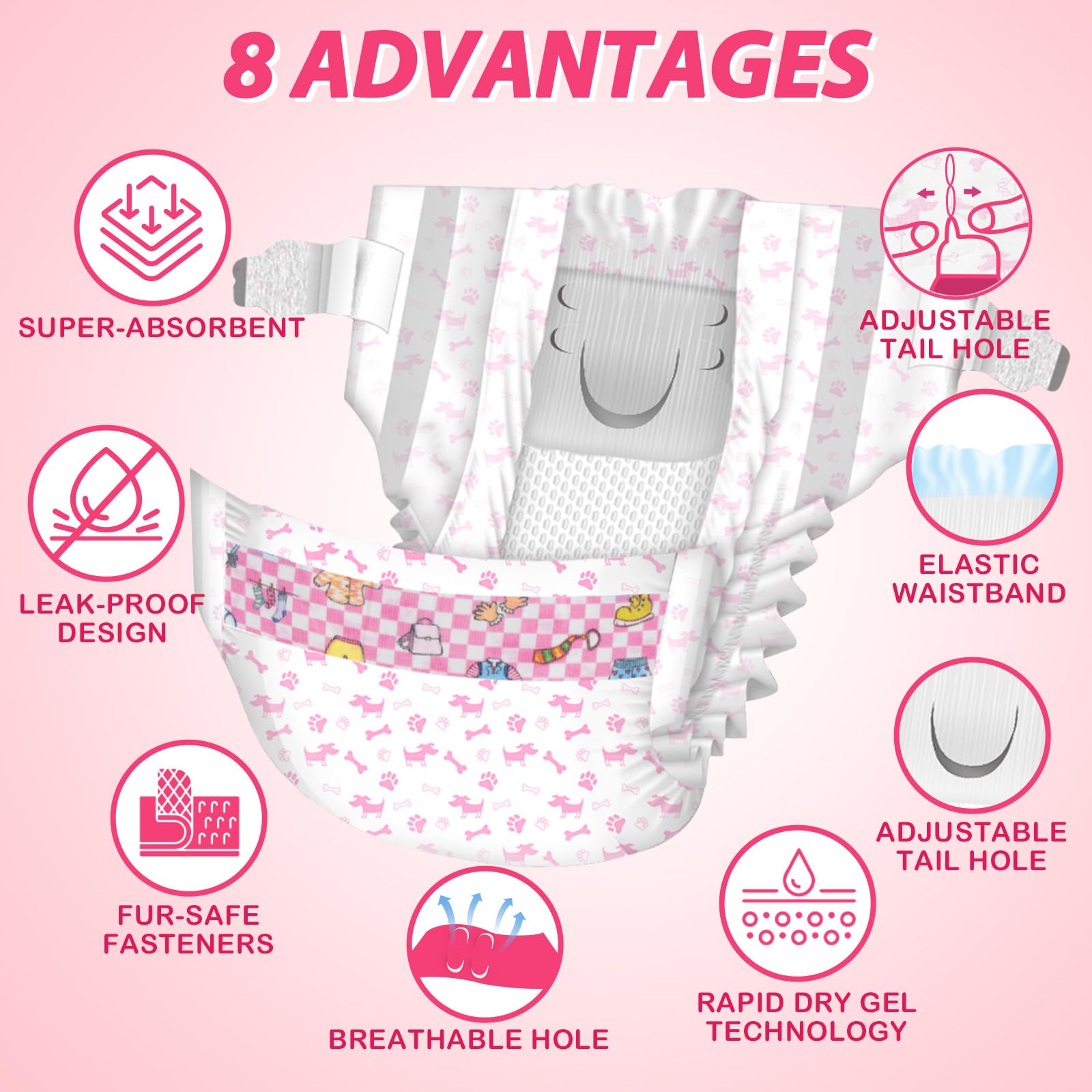 Pañales Dono con absorción superior para mantener la higiene en casa.