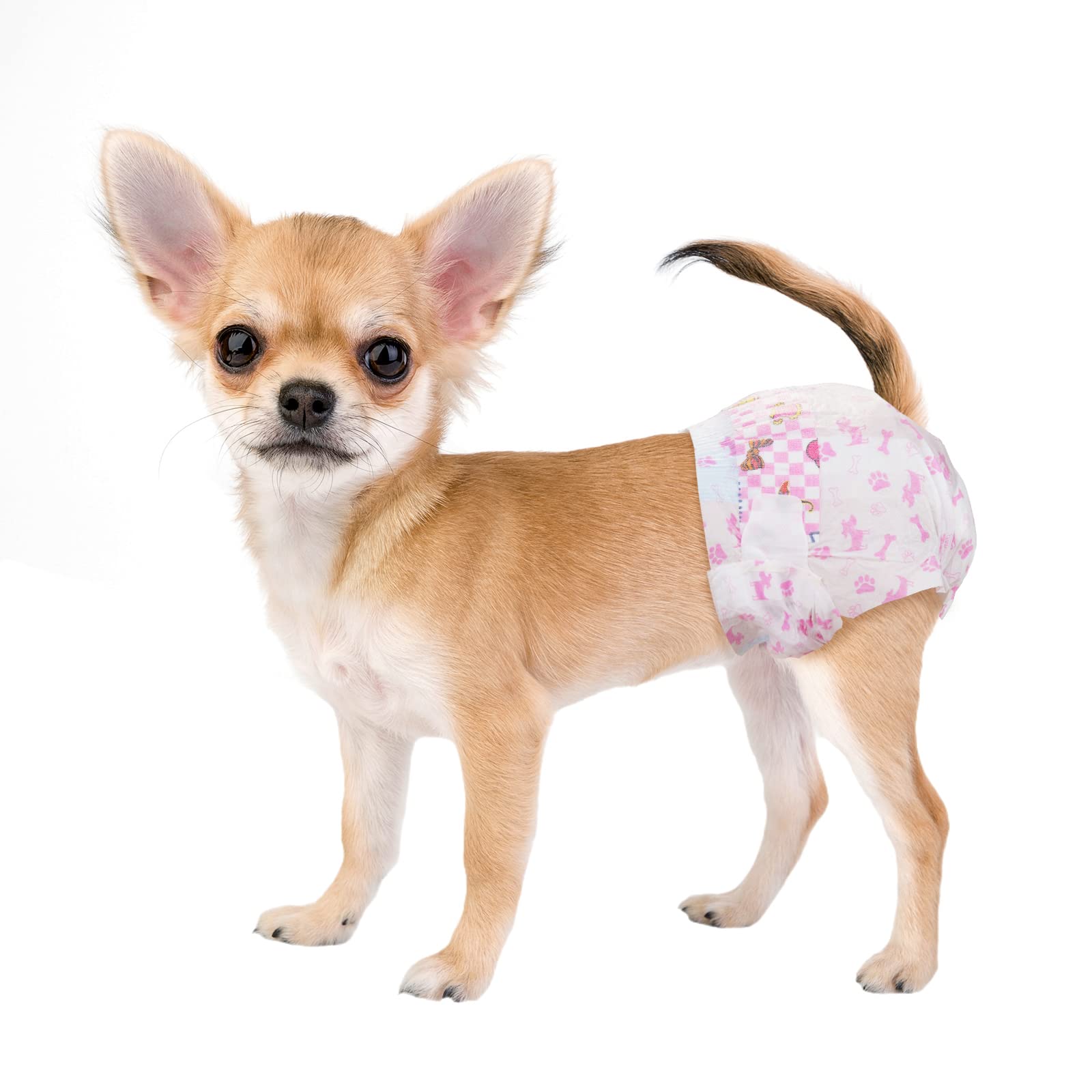 Pañales Dono para perro femenino con ajuste antifugas protege el pelaje.