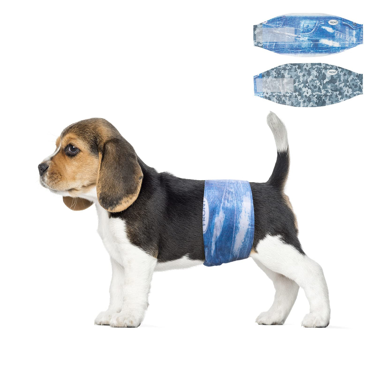 Dono pañales para perro macho con ajuste estable para hogar limpio.