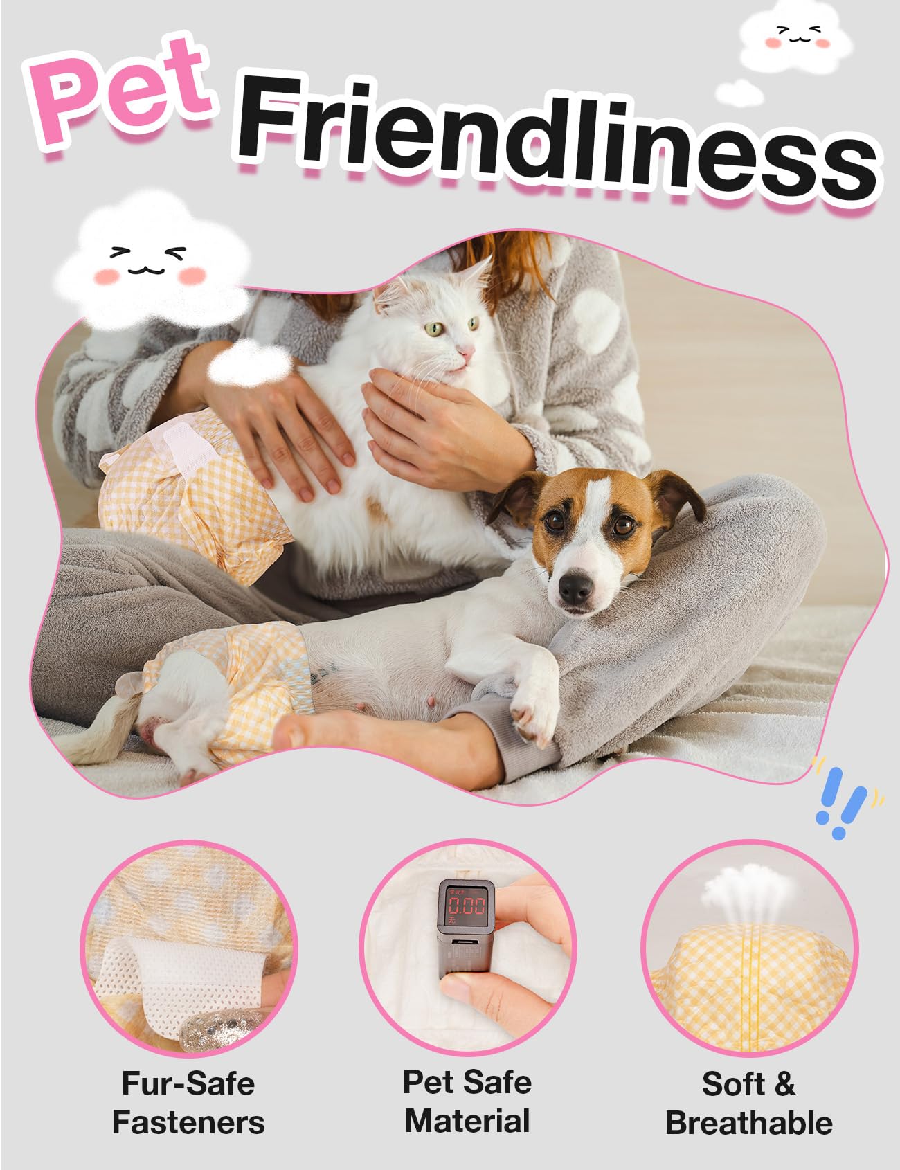 Pañales Dono con 6 capas de absorción para mayor sequedad