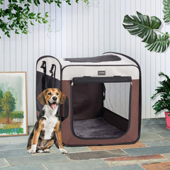 DONORO jaula para mascotas medianas, tamaño 36x23x28 pulgadas.