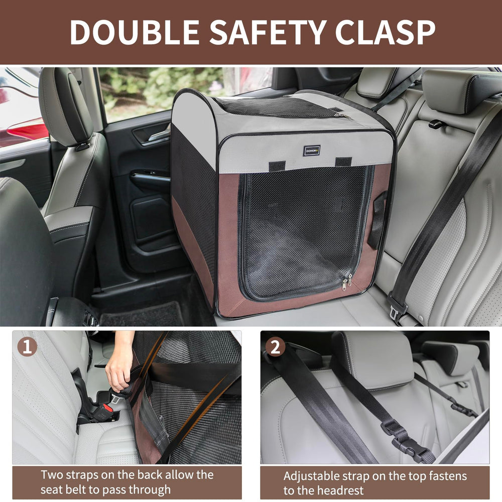 DONORO jaula para uso interior y exterior, ideal para viajes.