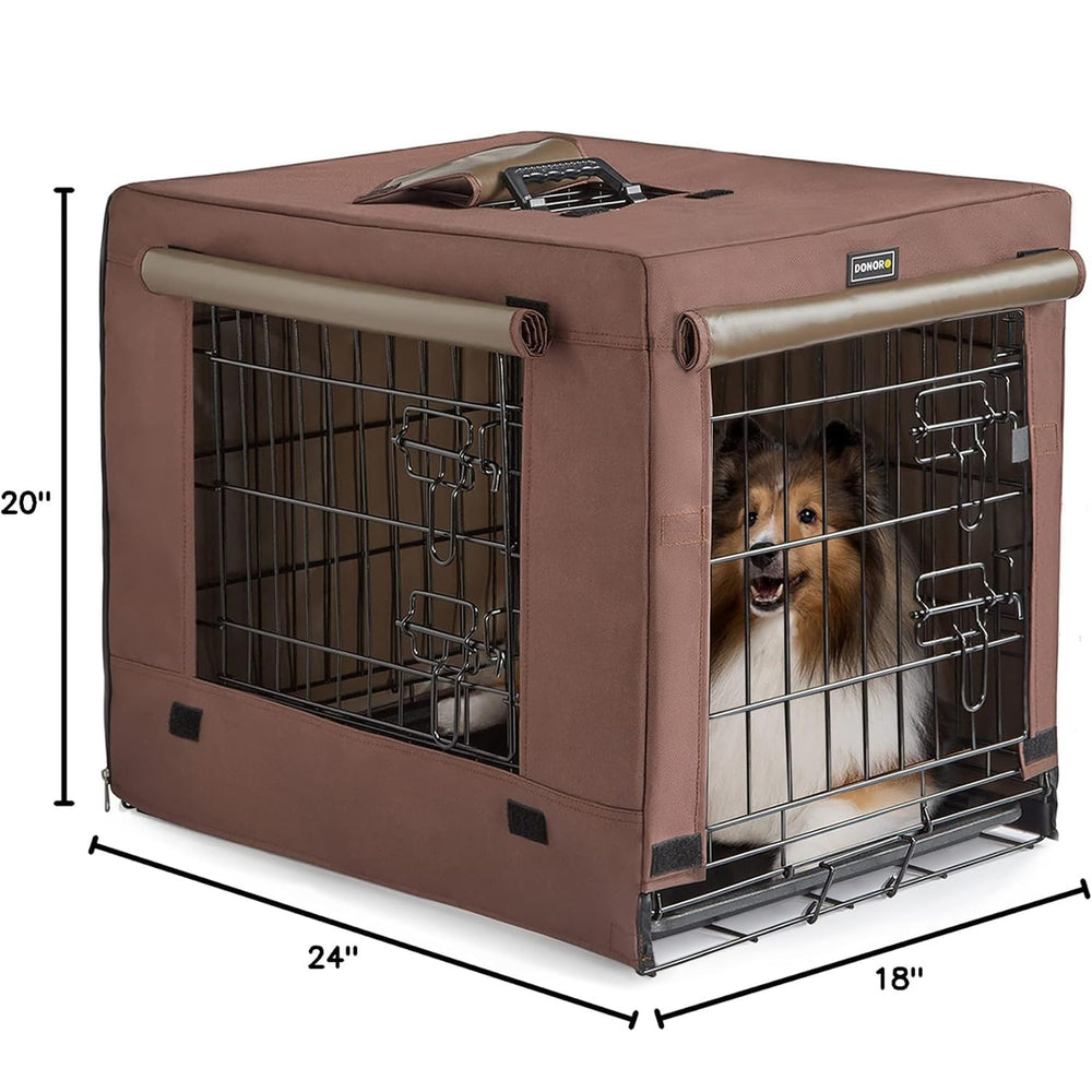 Kit completo DONORO: jaula de doble puerta lista para usar