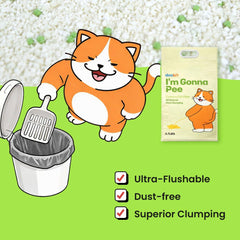 DOOBIT libre de polvo, ideal para felinos o personas con alergias o condiciones respiratorias.