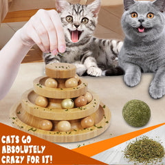 DoogCat base antideslizante: estabilidad durante el juego intenso.