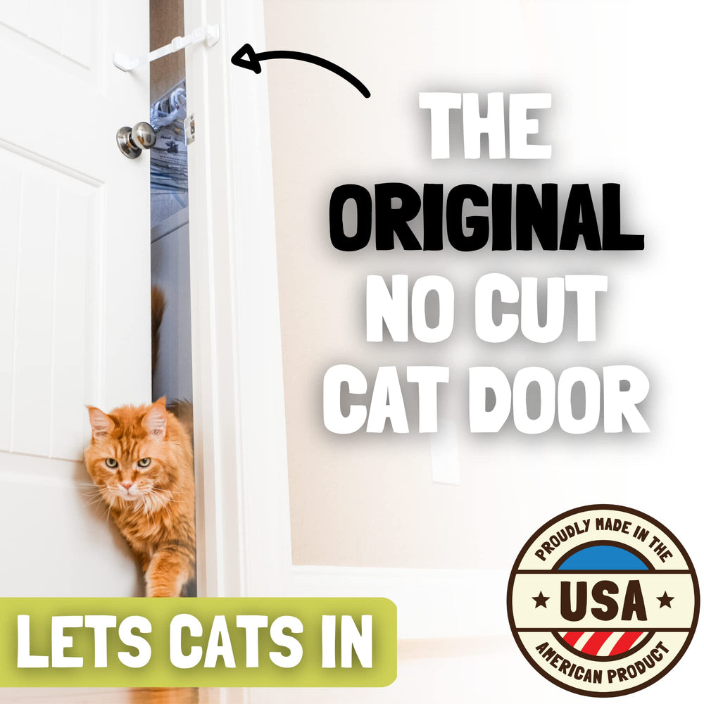 Door Buddy correa ajustable para perros mantiene áreas privadas para gatos