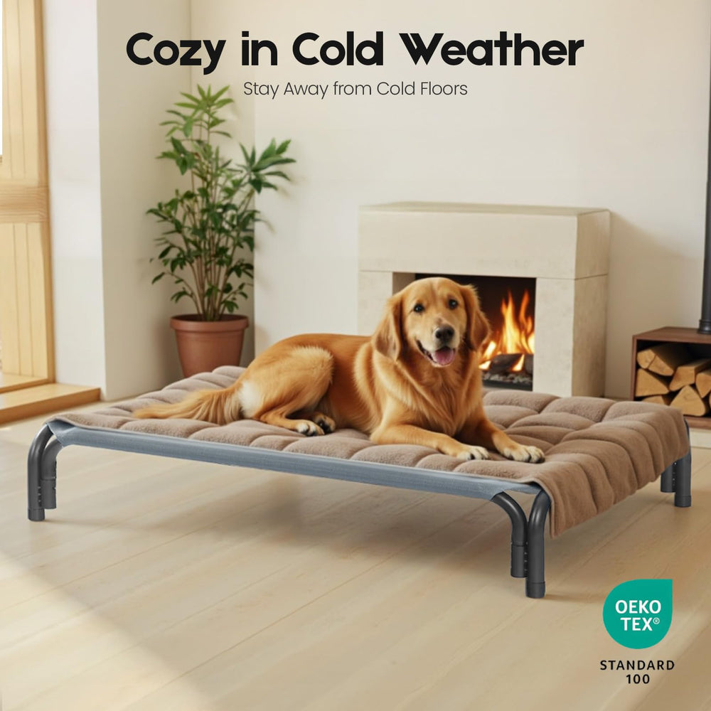 Ideal para descanso diario de perros grandes.