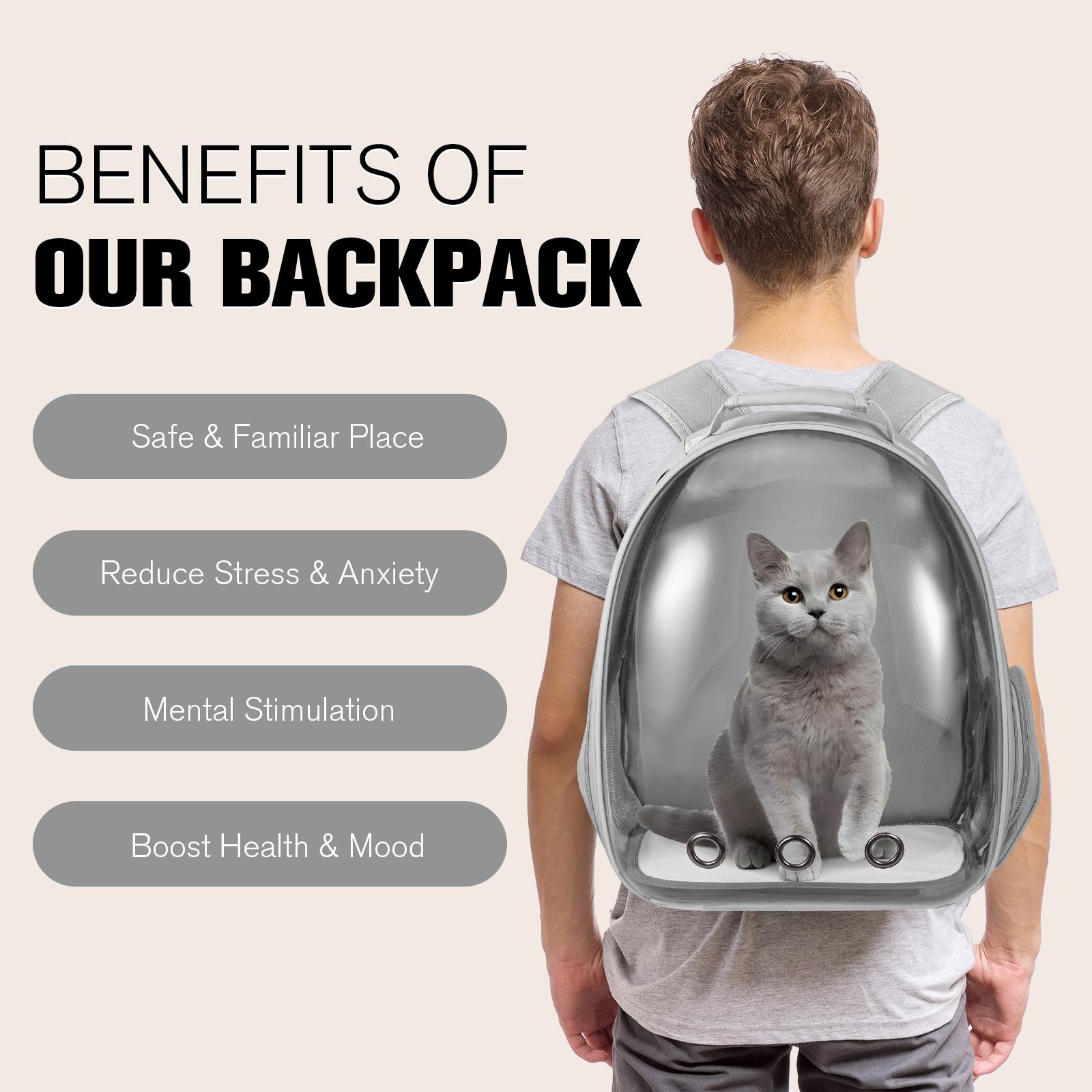 Dorphy diseño ergonómico con correas acolchadas para aliviar la carga