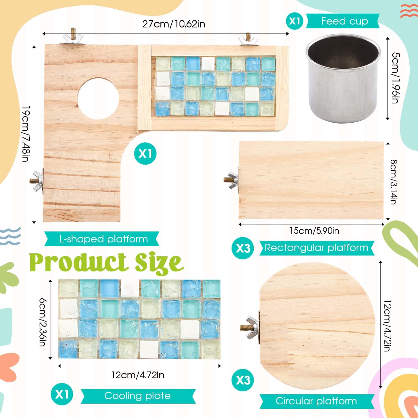 DoubleFill tabla enfriamiento, superficie estable para descansar y jugar