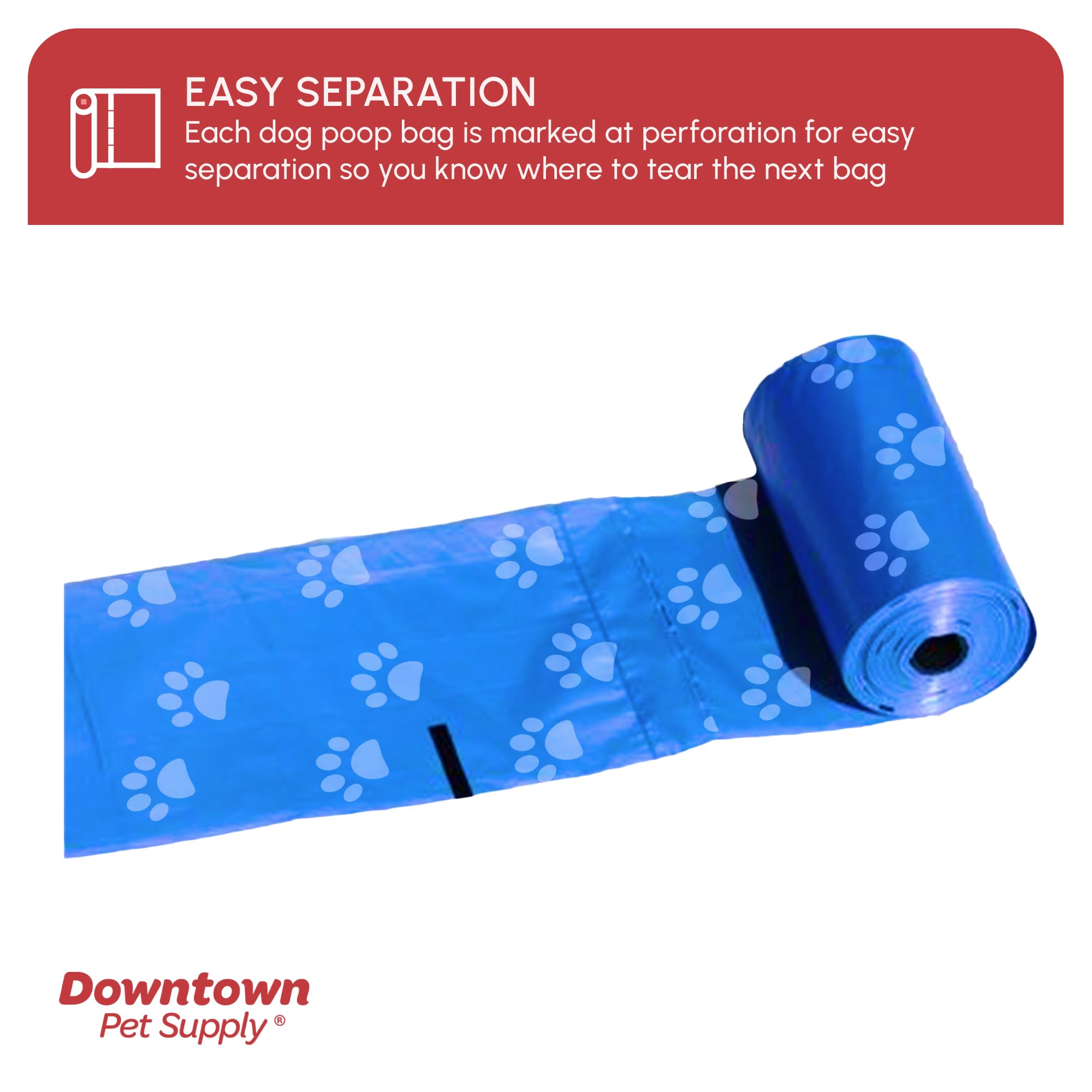 Diseño arcoíris con huellas de Downtown Pet Supply para un estilo alegre