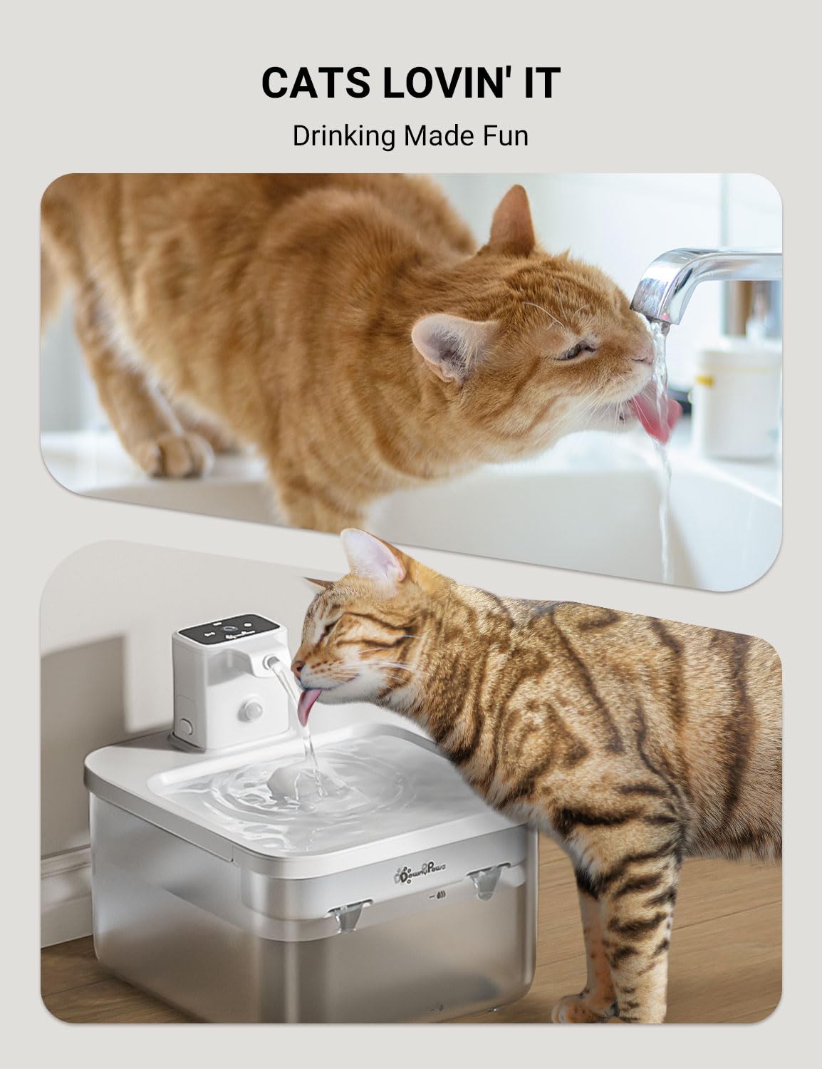 DownyPaws bomba silenciosa garantiza funcionamiento suave, menos ruido para familias sensibles al sonido.