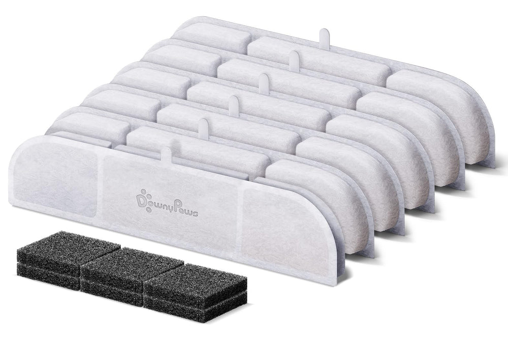 DownyPaws DPWFP6: filtres de remplacement pour eau plus propre et goût amélioré