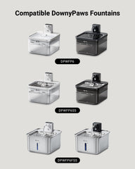 Six paquets de pré-filtre éponge DPWFP6 pour une filtration simplifiée