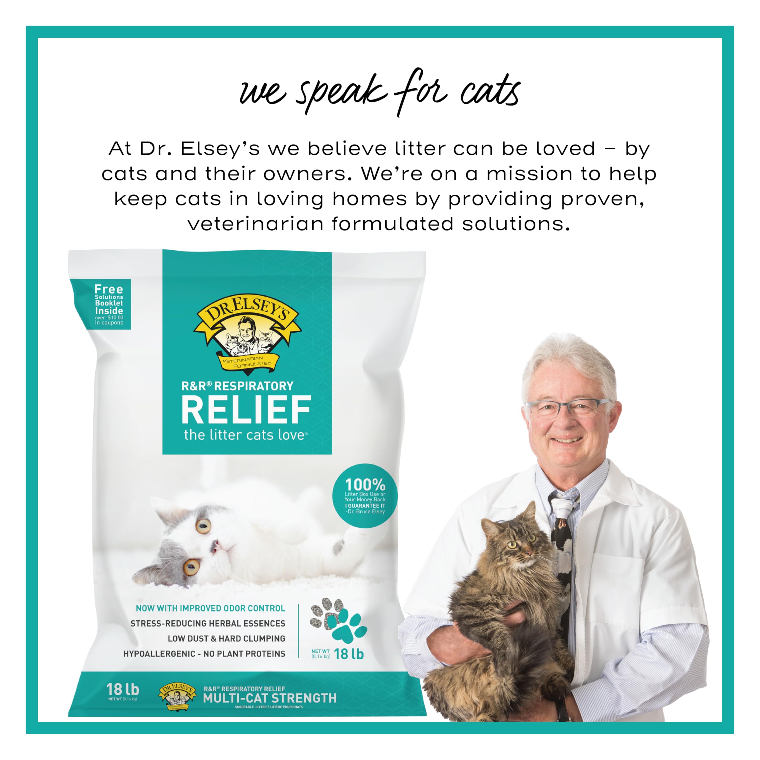 Dr. Elsey's R&R limpieza fácil tras cada uso