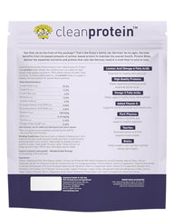 Dr. Elsey's CleanProtein bocaditos pollo, ingredientes de alta calidad para una nutrición equilibrada.