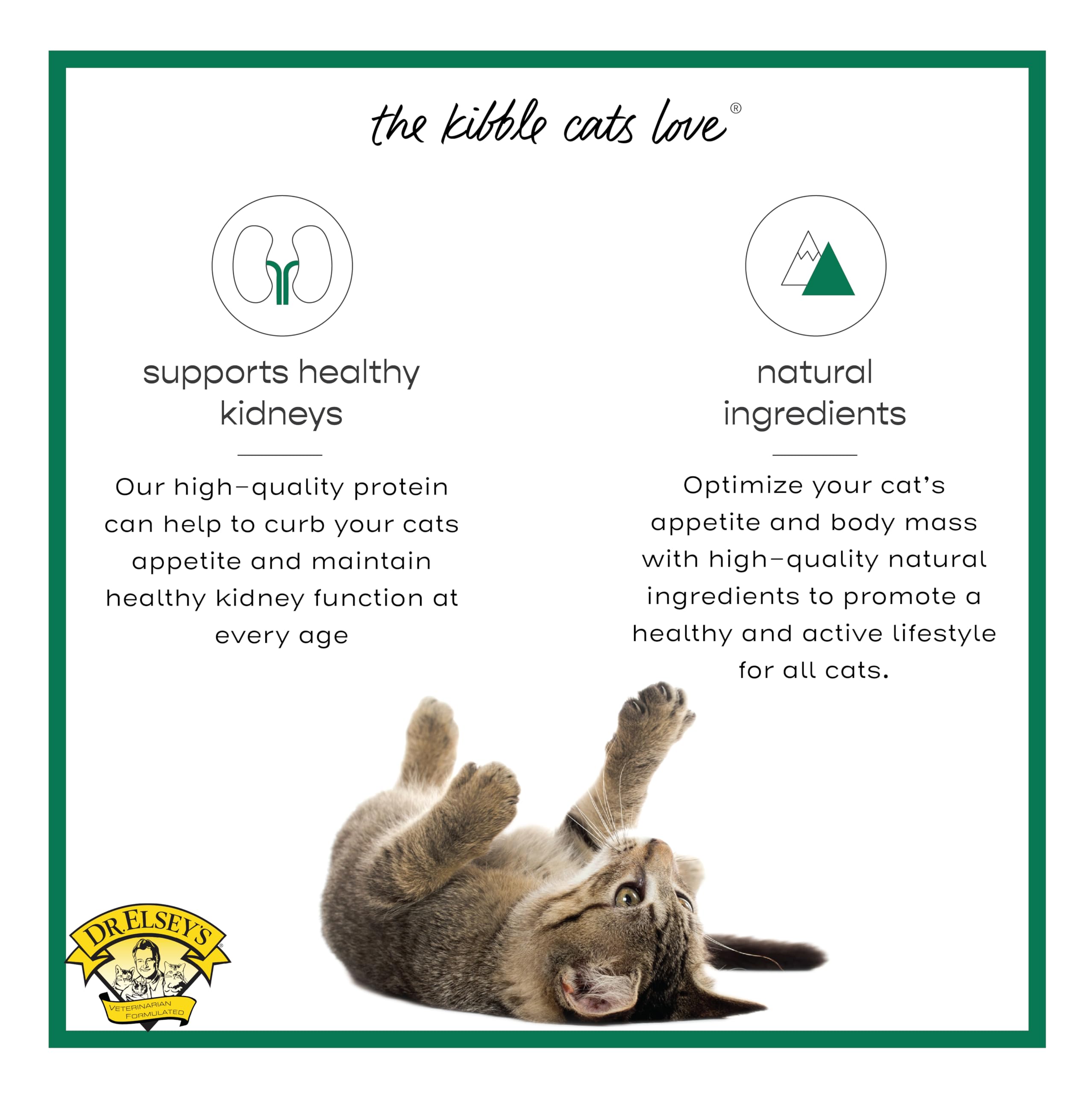 Dr. Elsey's Cleanprotein con Omega-3 y libre de granos para gatos
