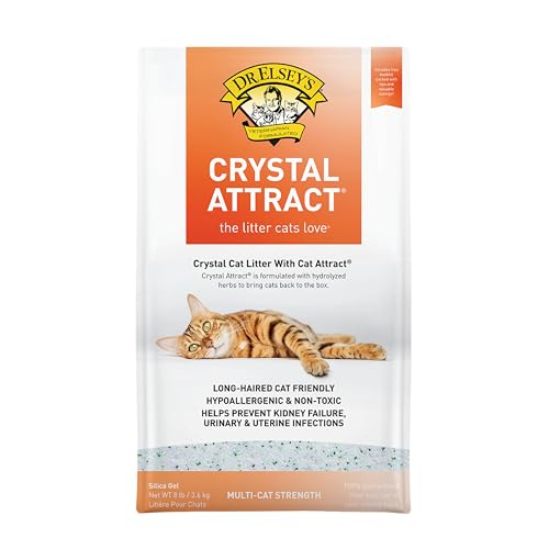 Dr. Elsey's Crystal Attract: envase de arena de sílice, fácil de usar y almacenar