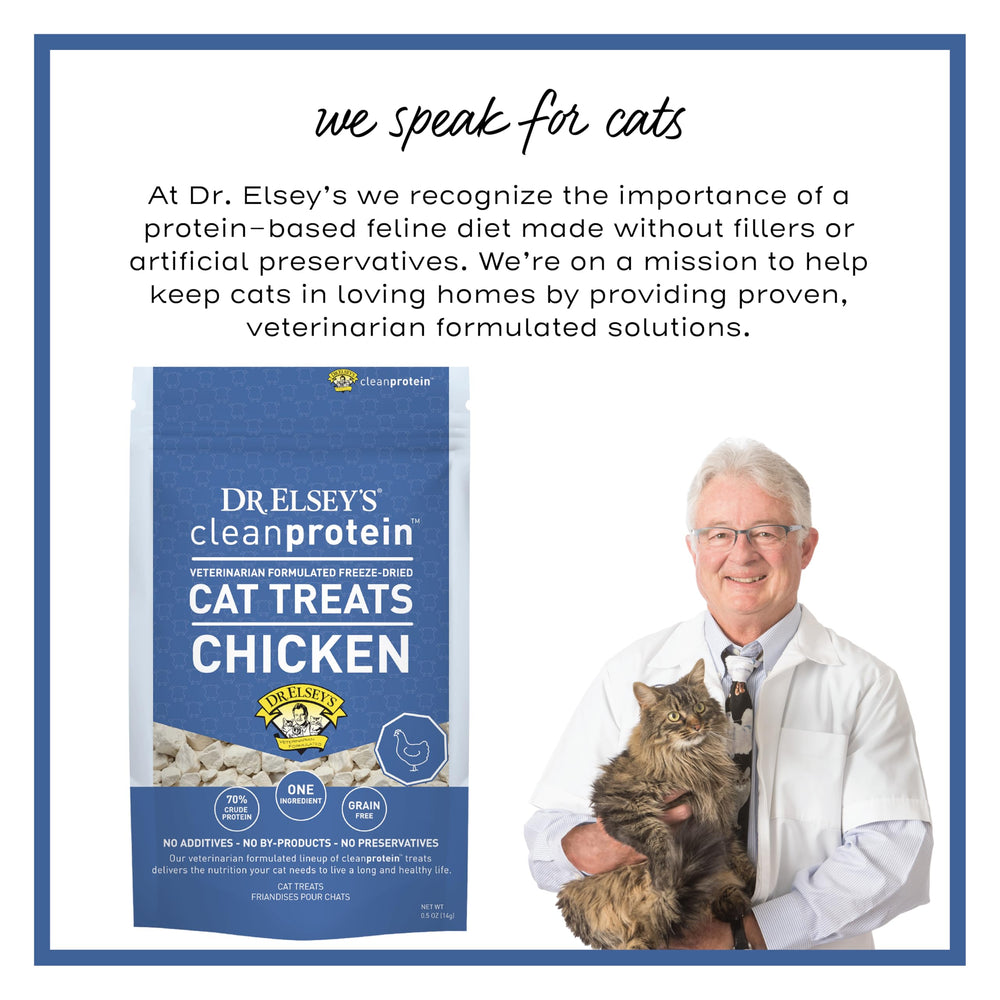 Dr. Elsey's nutrición formulada por veterinarios para gatos.