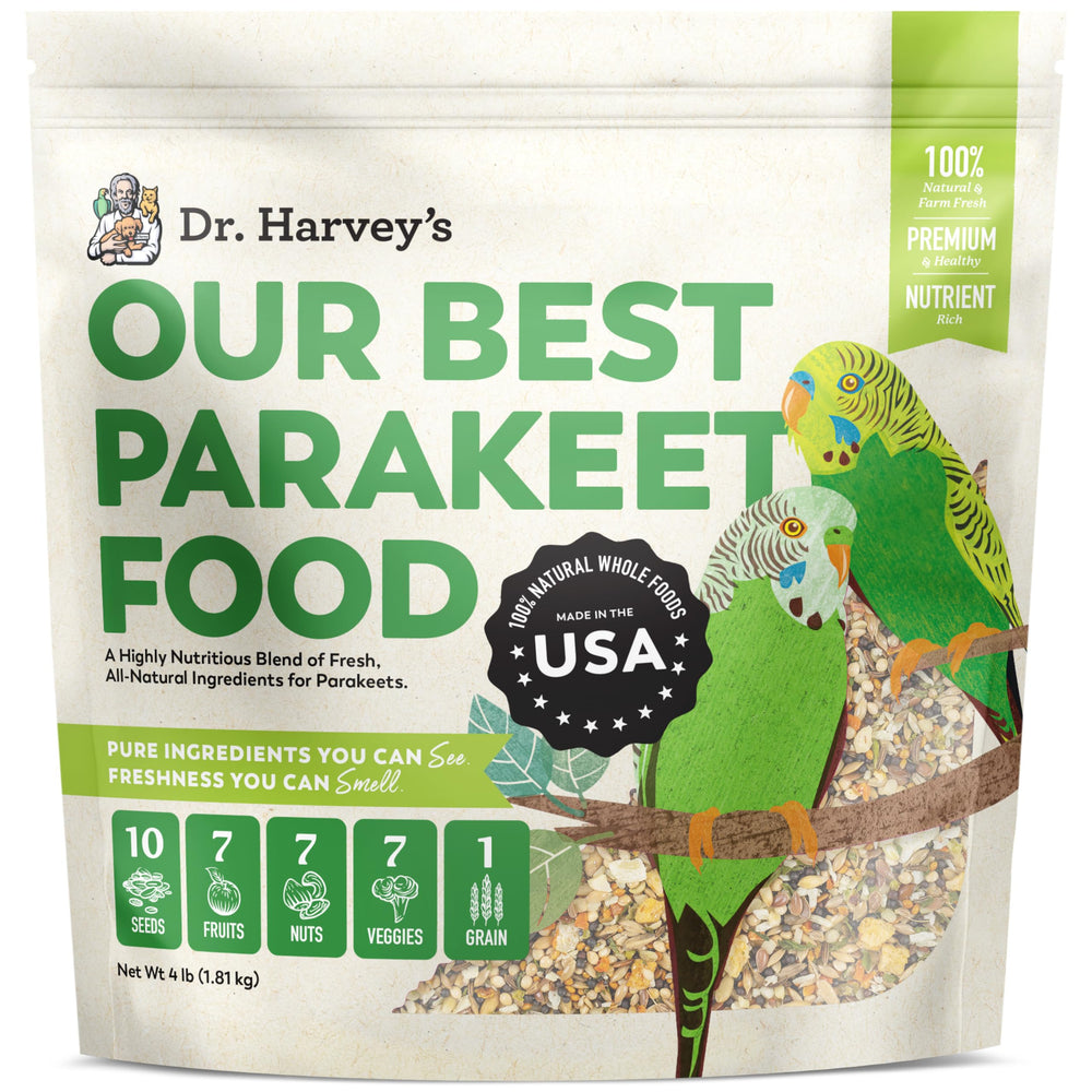 Dr. Harvey's al alimento para periquitos: mezcla de semillas para dieta equilibrada.