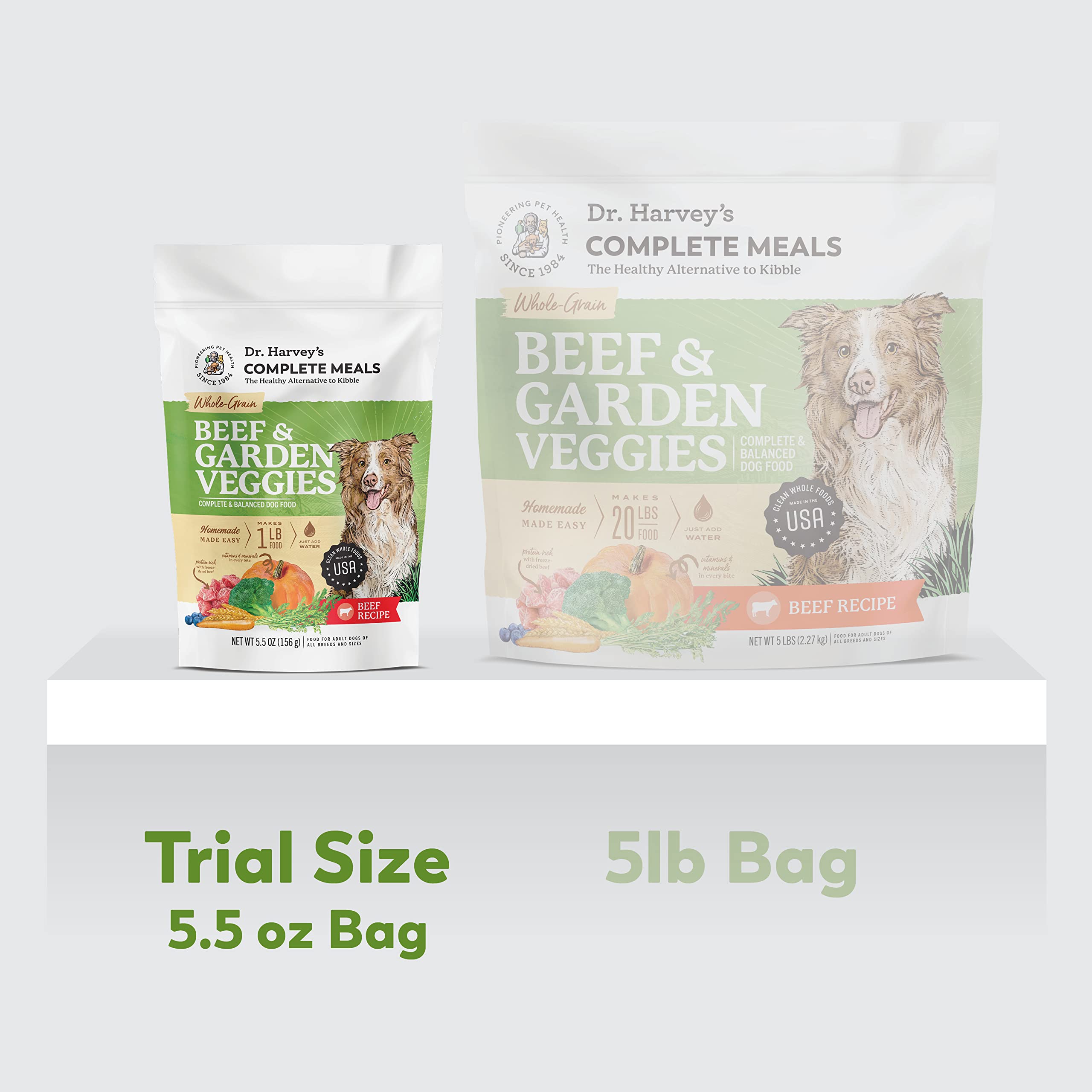 Dr. Harvey's alimento para perro de grado humano, calidad y seguridad