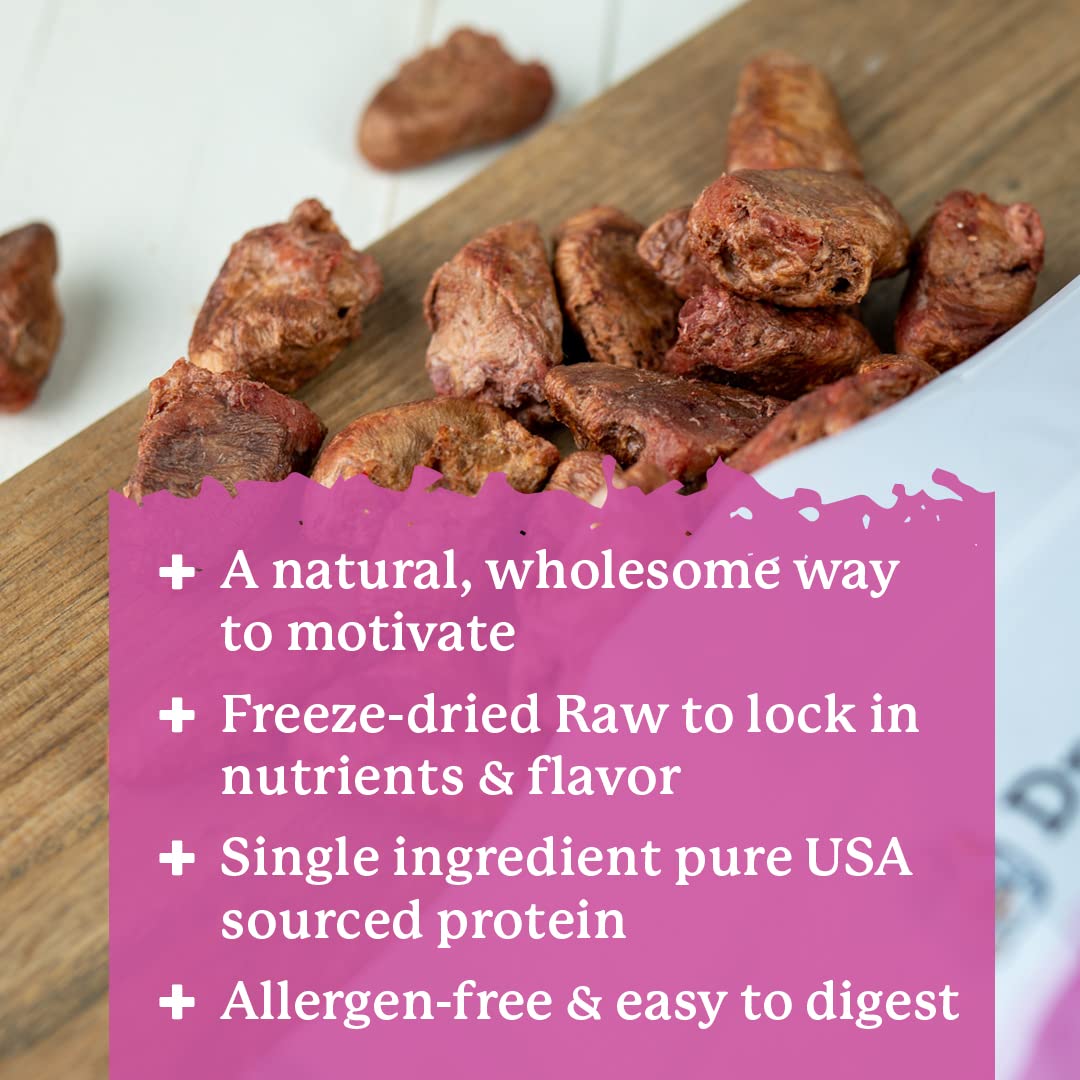 Dr. Harvey's Corazones de Pollo — paquete de 7 oz para sesiones de entrenamiento.
